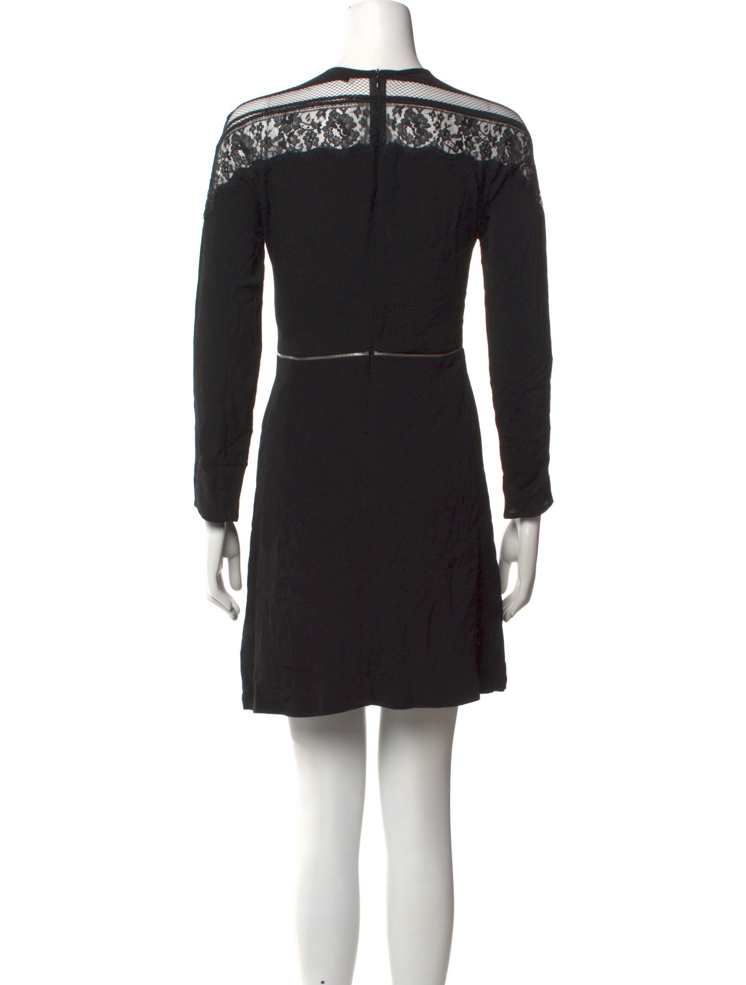 Crew Neck Mini Dress