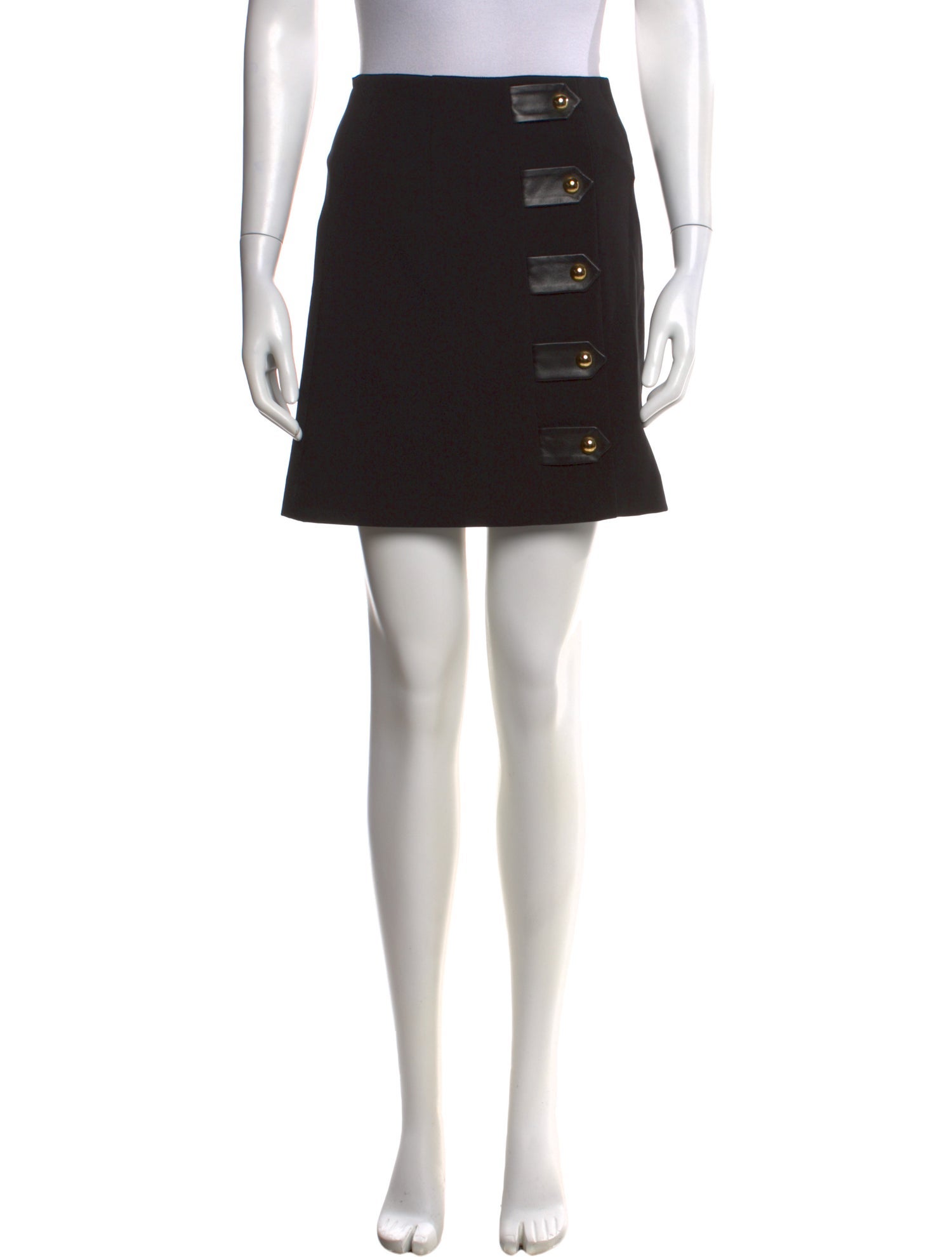Sandro Studded Accents Mini Skirt