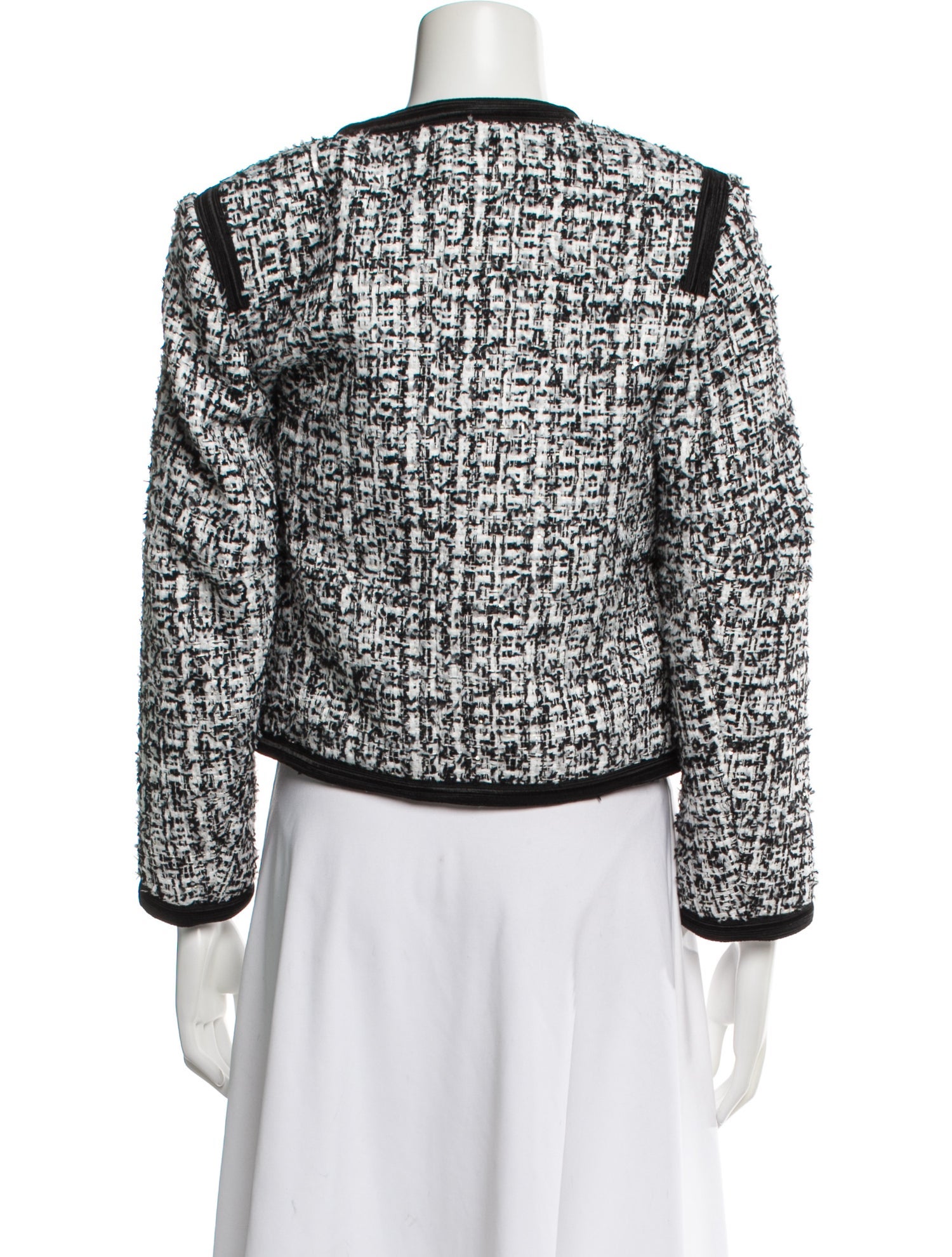 Tweed Pattern Evening Jacket