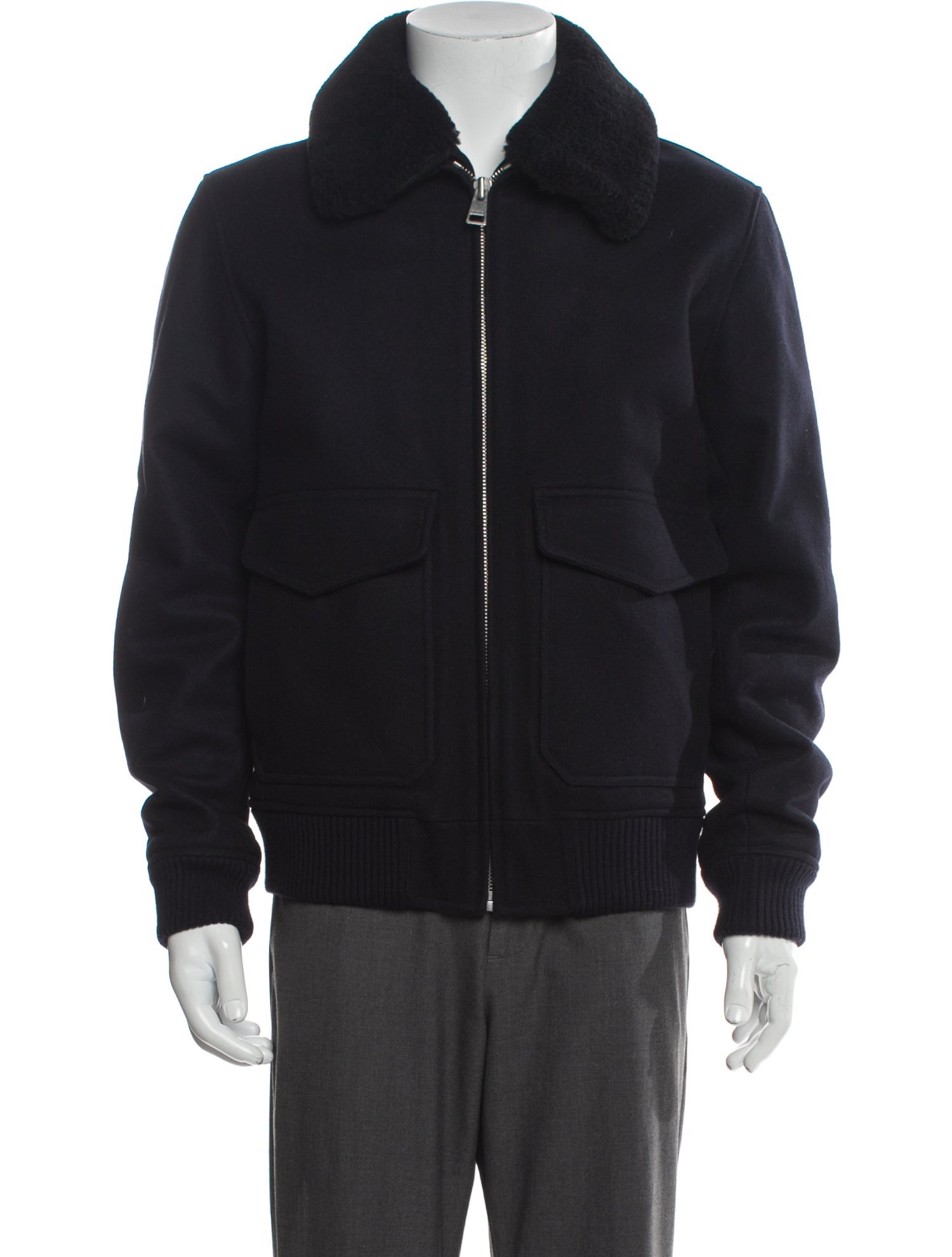 Sandro Wool Puffer Coat