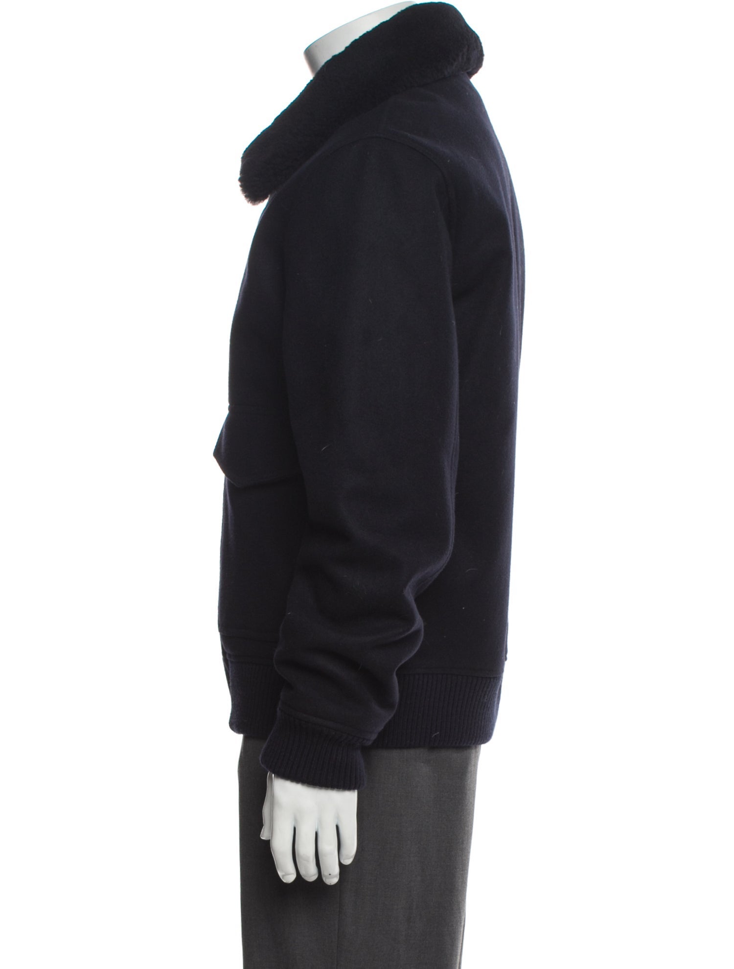 Sandro Wool Puffer Coat