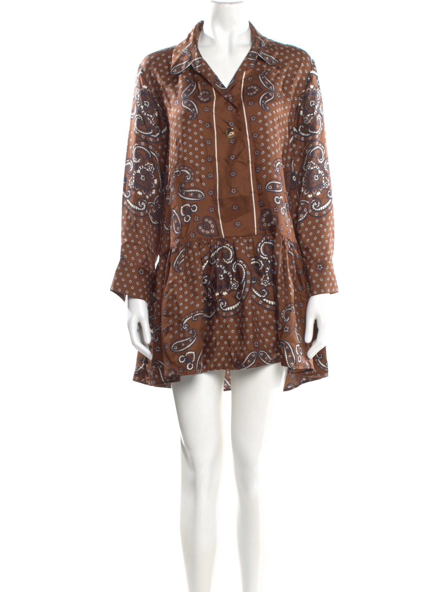 Sandro Silk Mini Dress