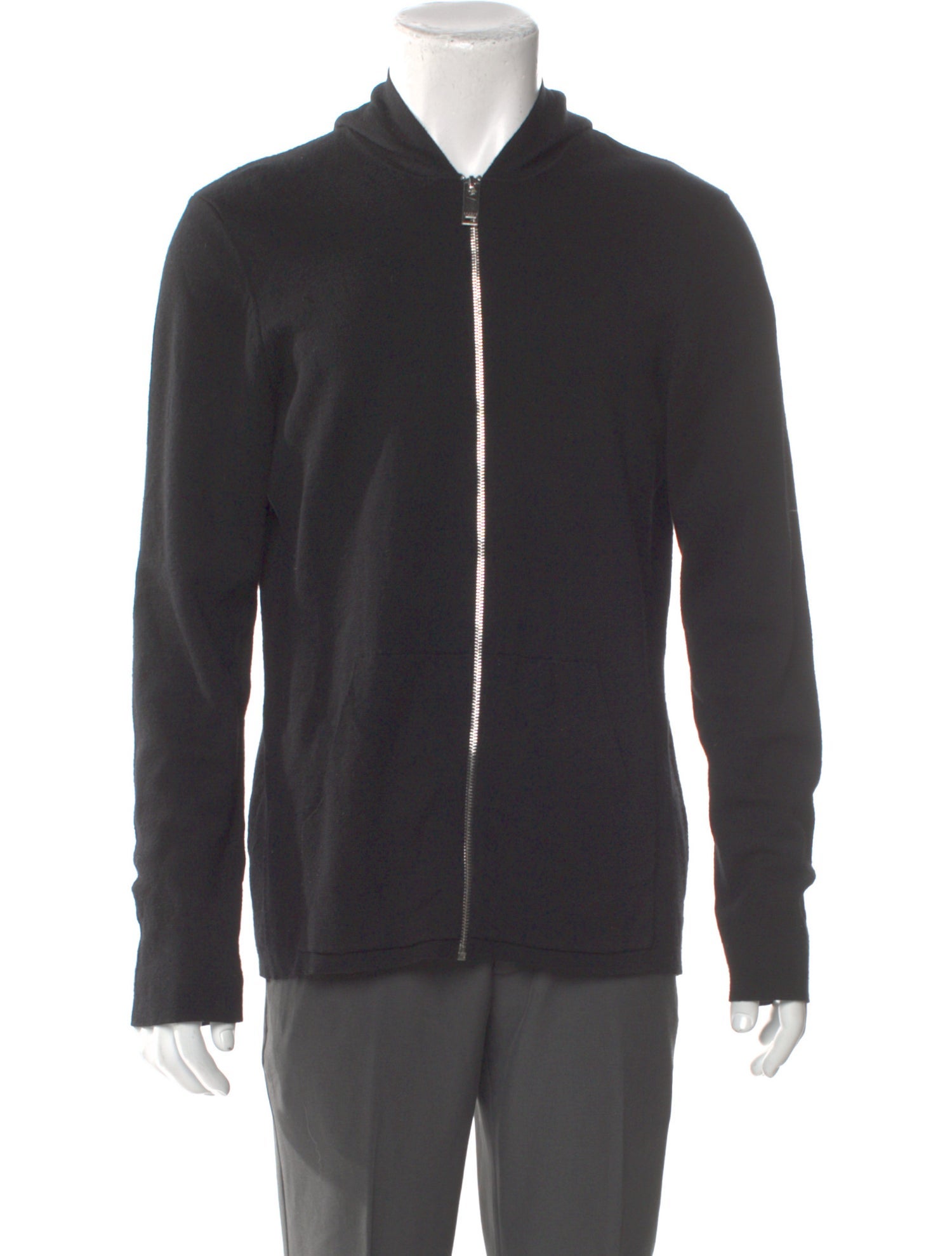 Sandro Wool Mock Neck Cardigan