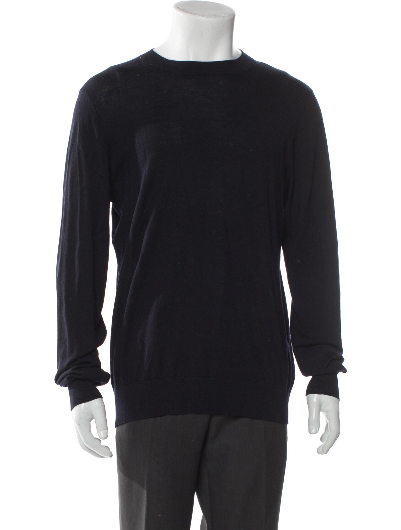 Sandro Wool Crew Neck Pullover