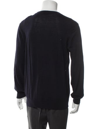 Sandro Wool Crew Neck Pullover