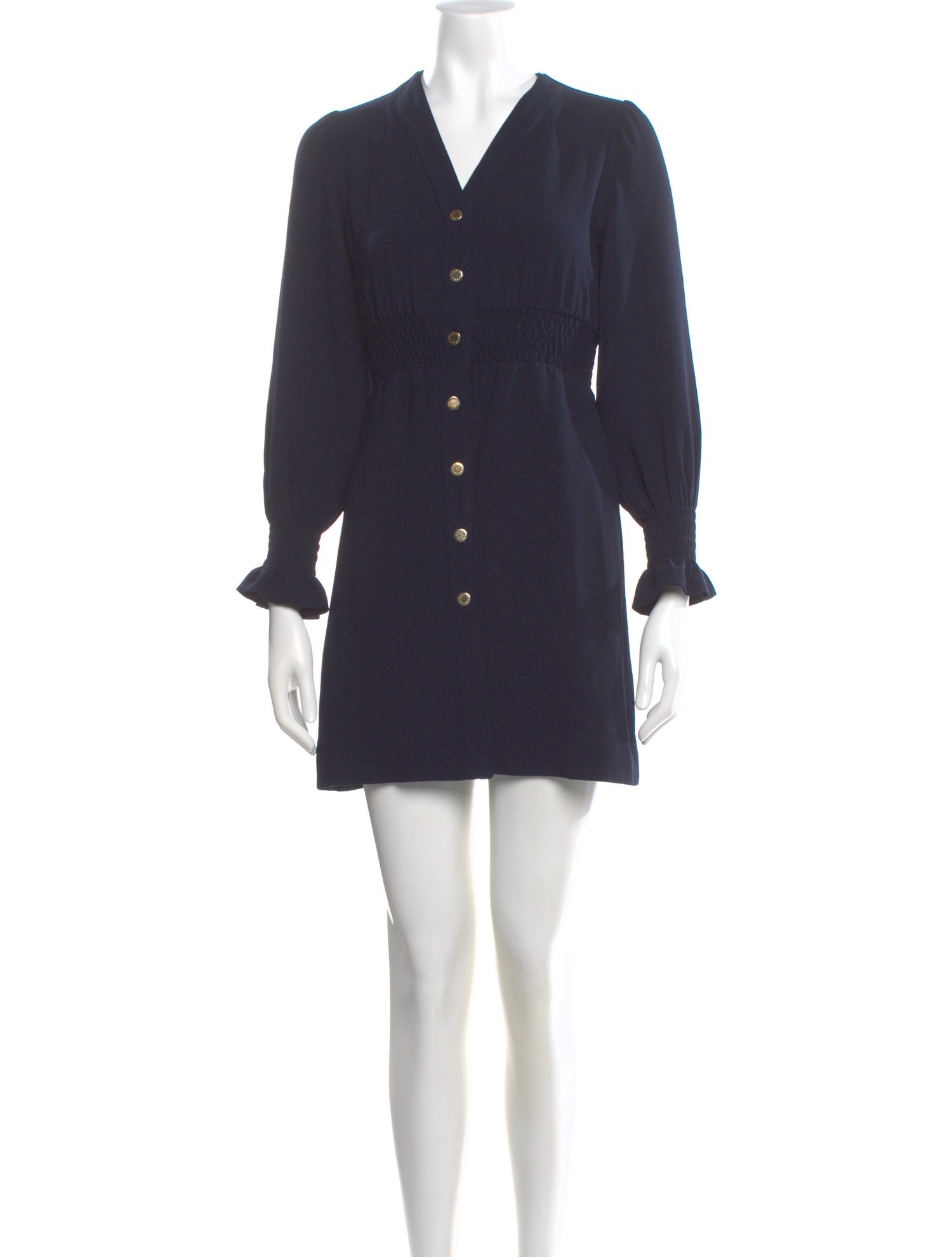 Sandro V-Neck Mini Dress w/ Tags