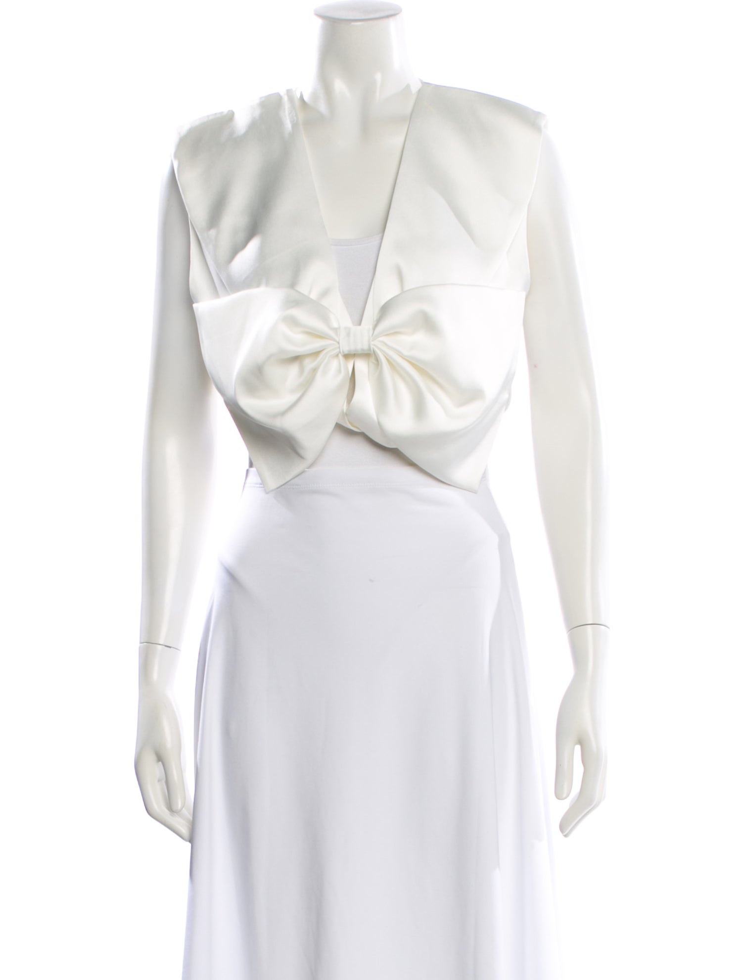 Sandro V-Neck Sleeveless Top