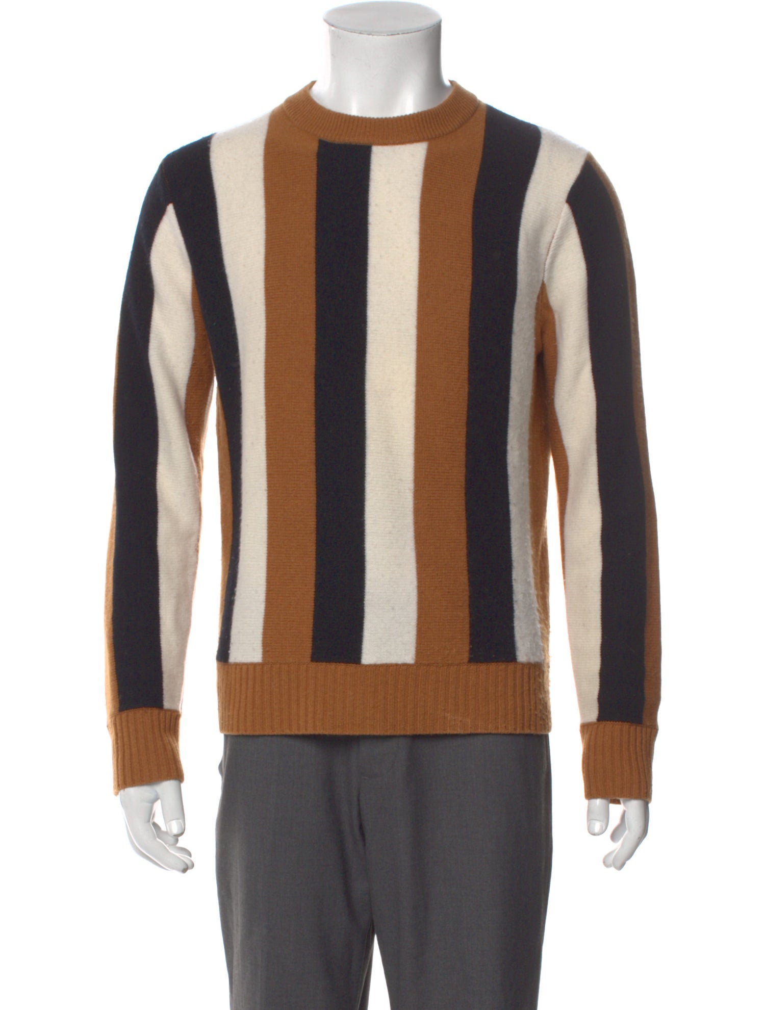 Sandro Wool Striped Pullover