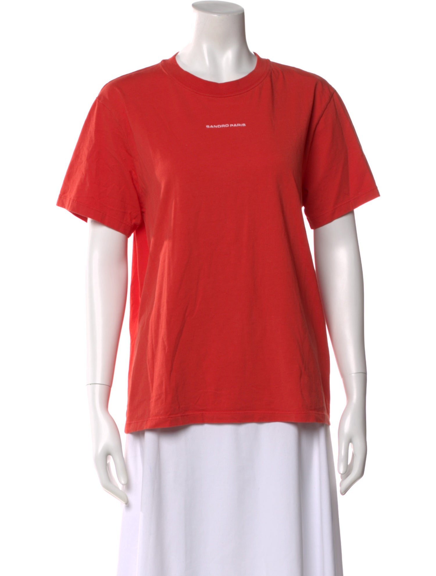 Sandro Crew Neck Short Sleeve T-Shirt