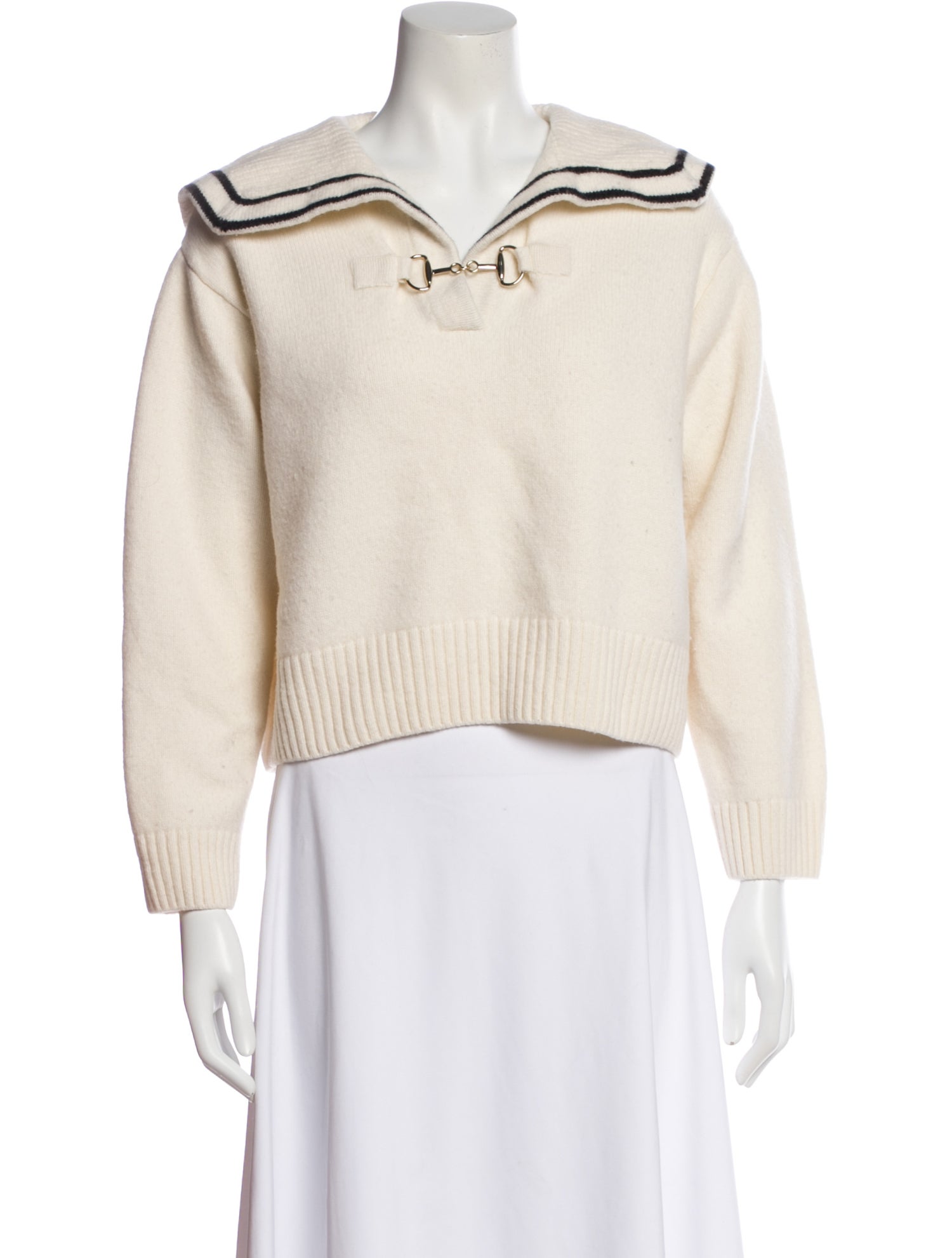 Sandro Wool V-Neck Sweater