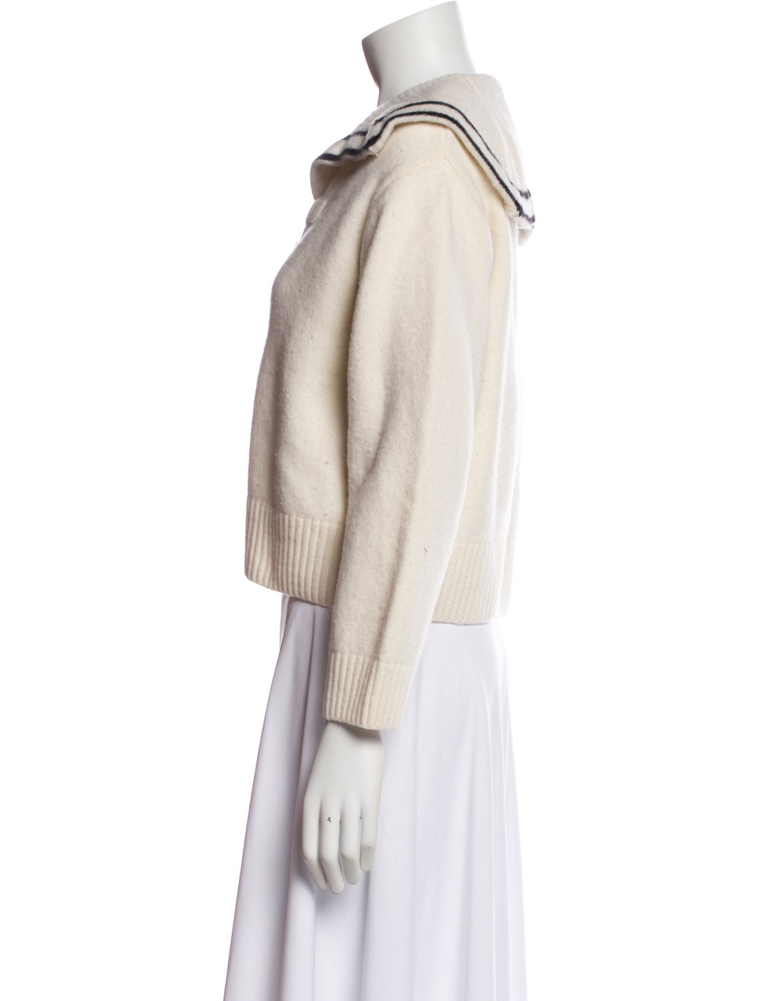 Sandro Wool V-Neck Sweater