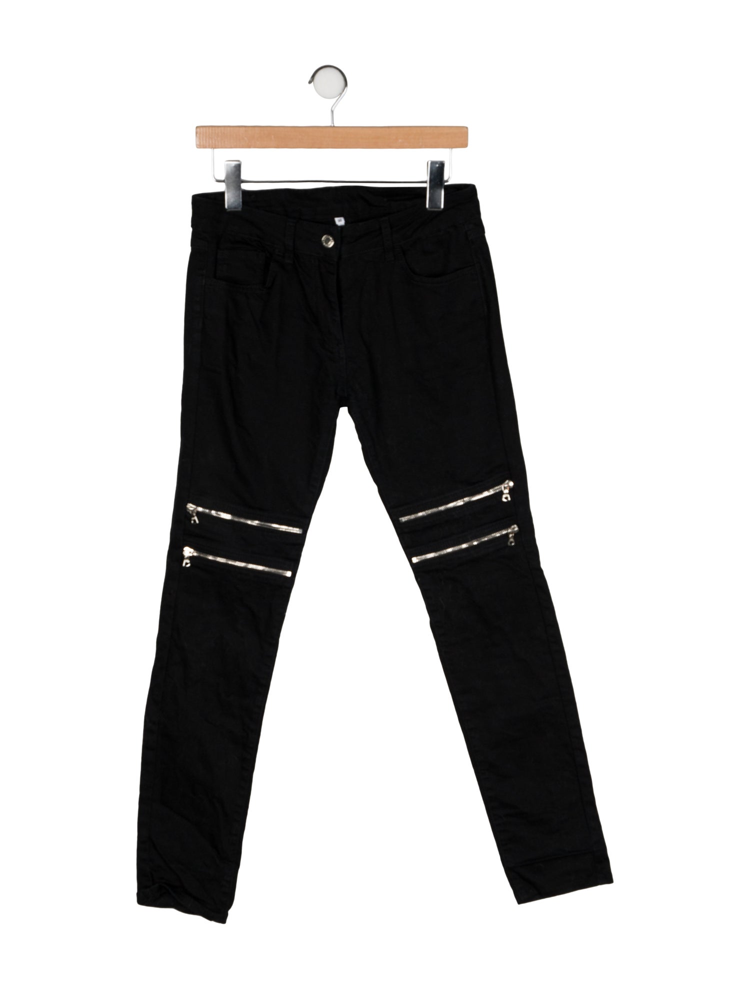 Sandro Mid-Rise Straight Leg Jeans