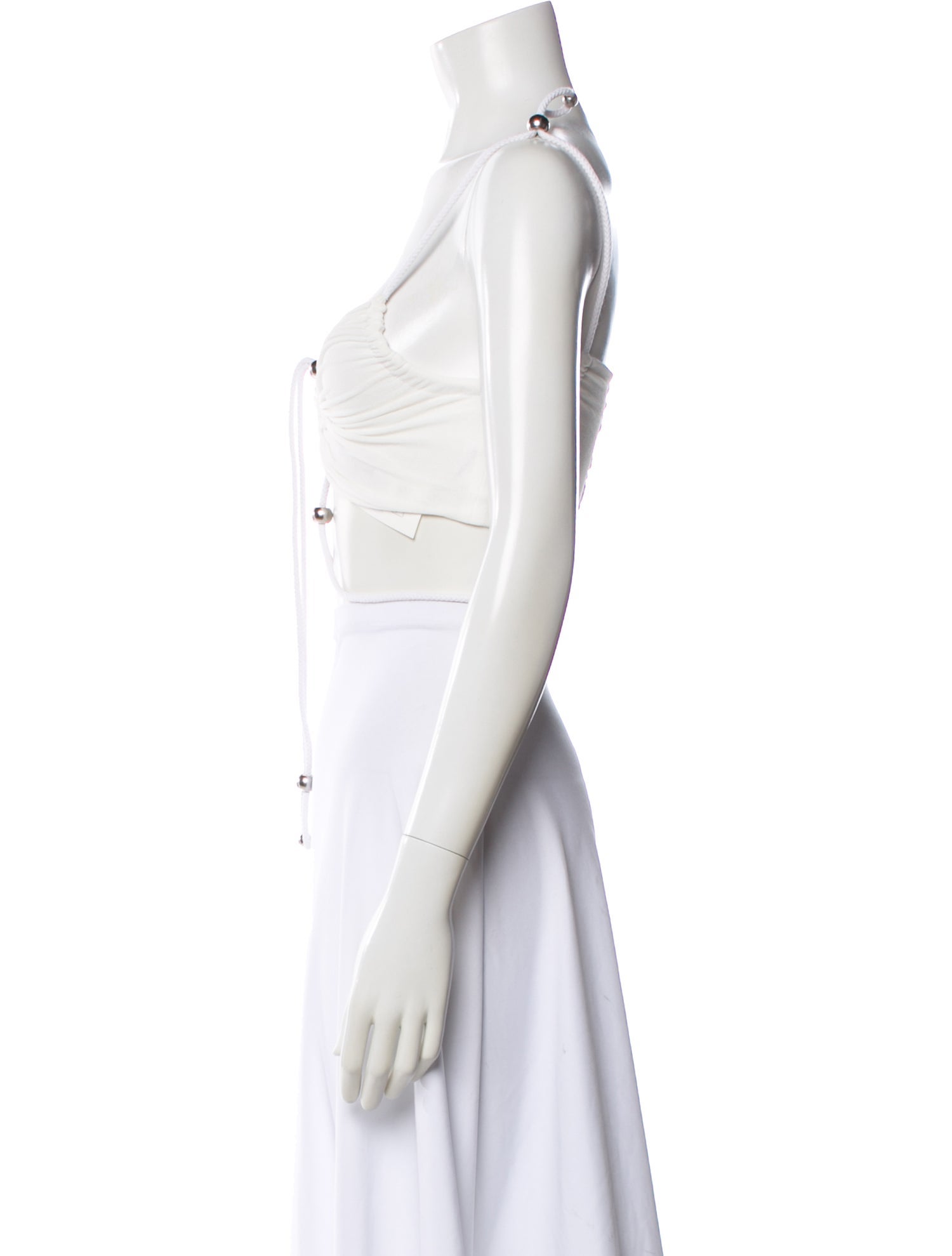 Dion Lee Strapless Crop Top