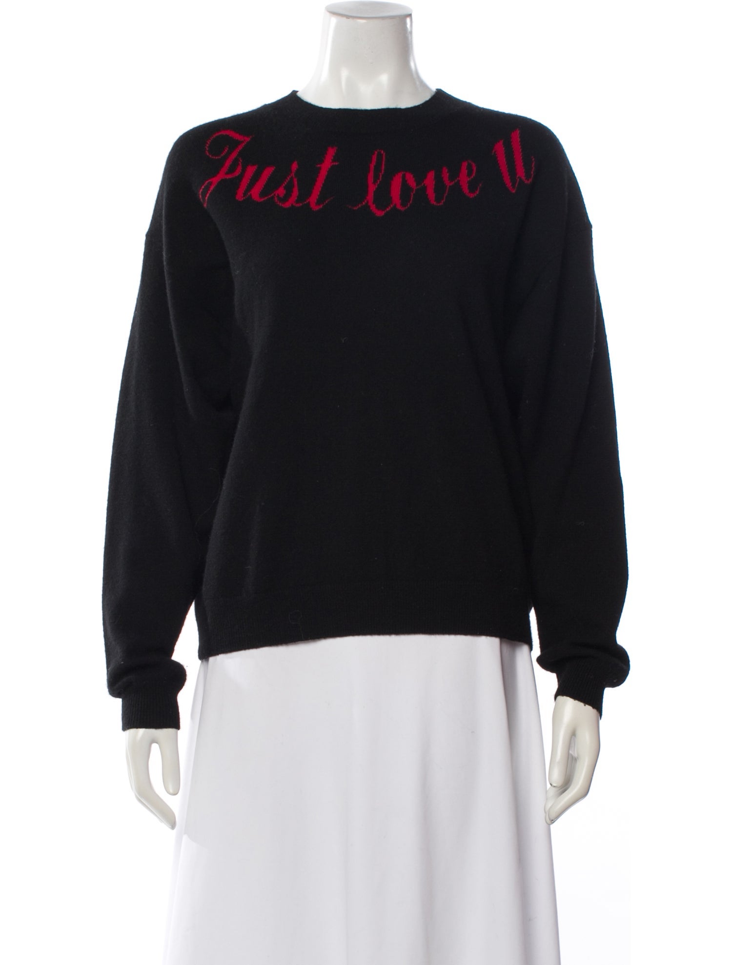 Sandro Wool Graphic Print Sweater