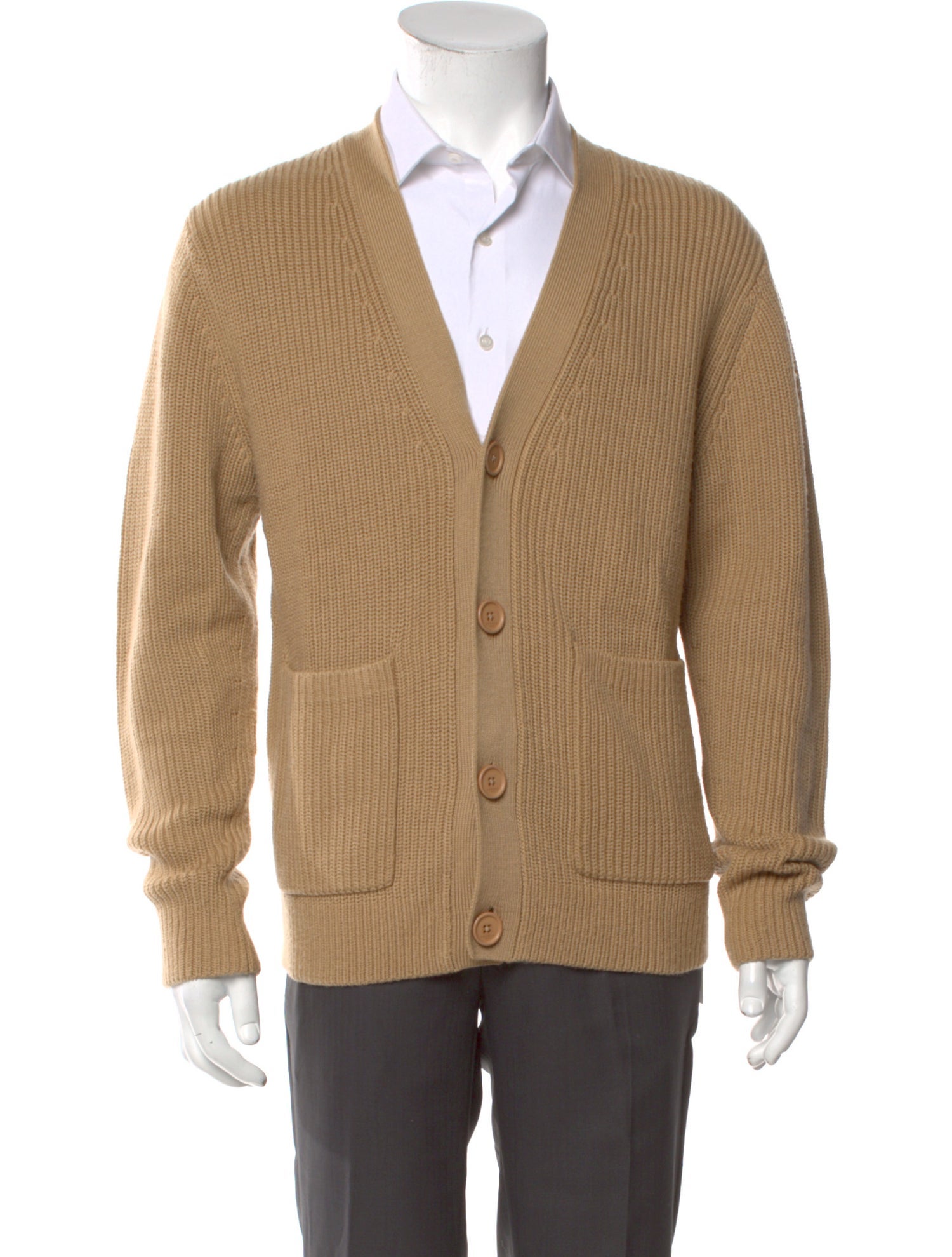 Sandro Wool V-Neck Cardigan