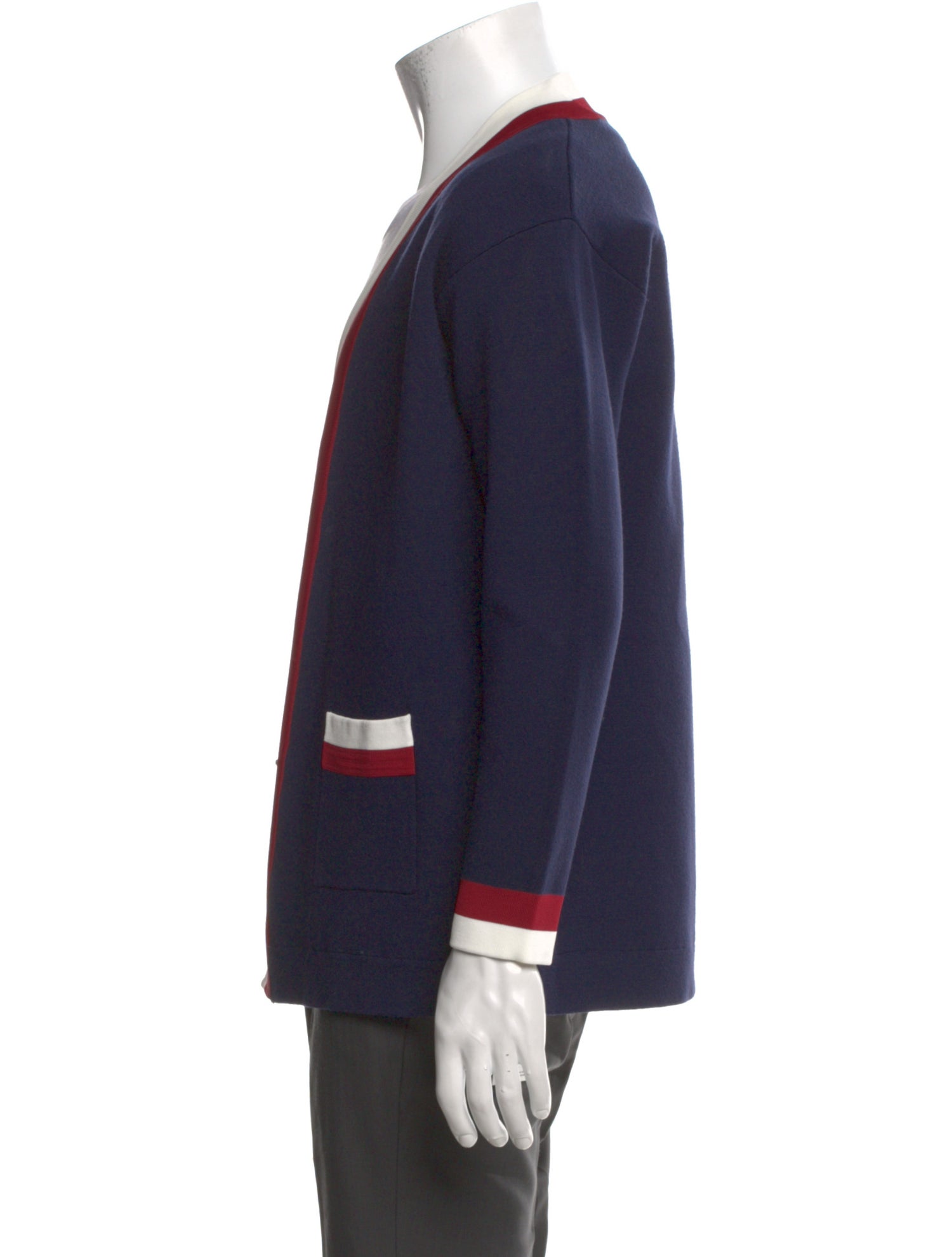 Sandro Colorblock Pattern Open Front Cardigan w/ Tags