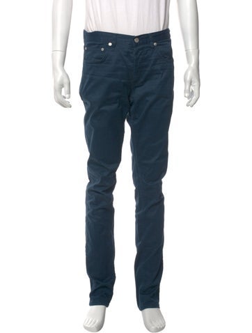 Pre-owned Sandro Pants In Blue