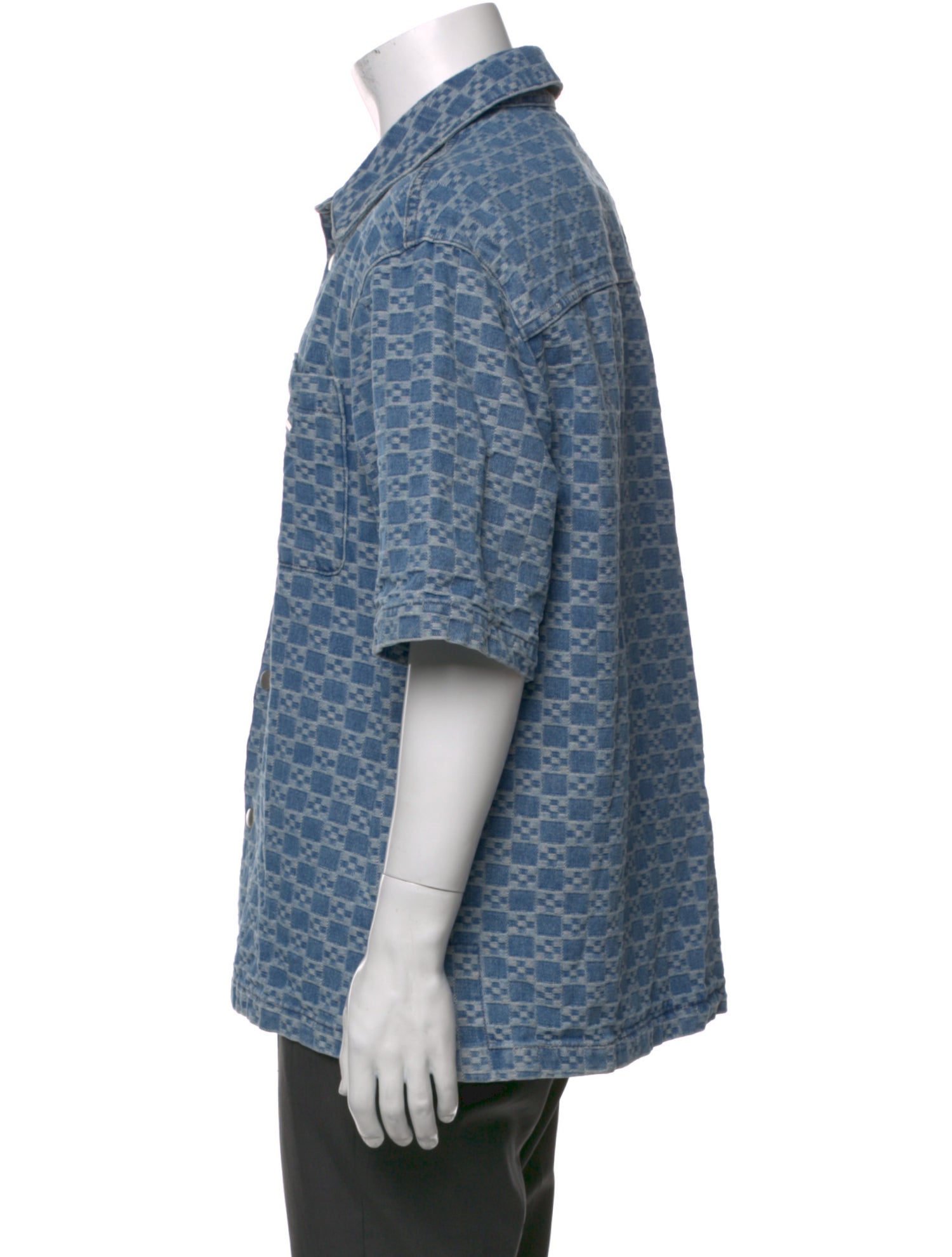 Sandro Printed Short Sleeve Shirt