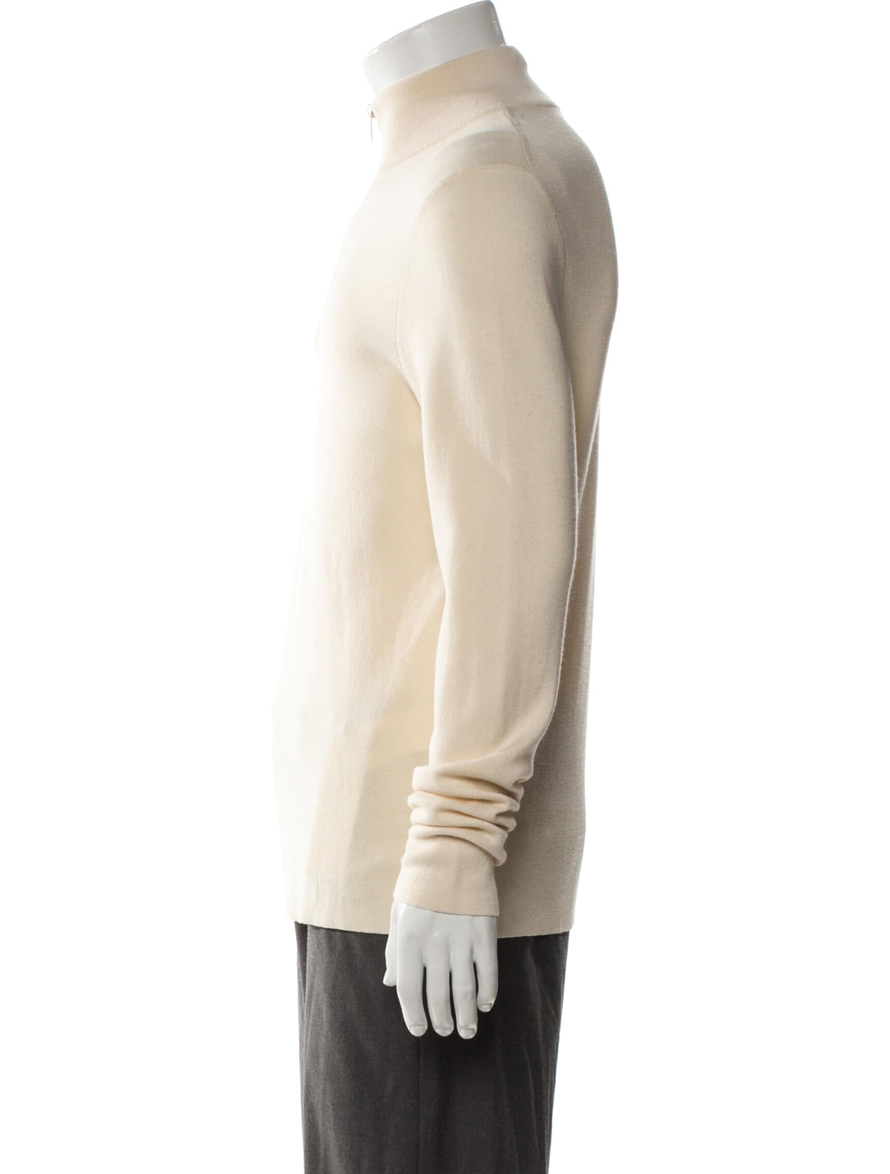 Sandro Wool Mock Neck Pullover