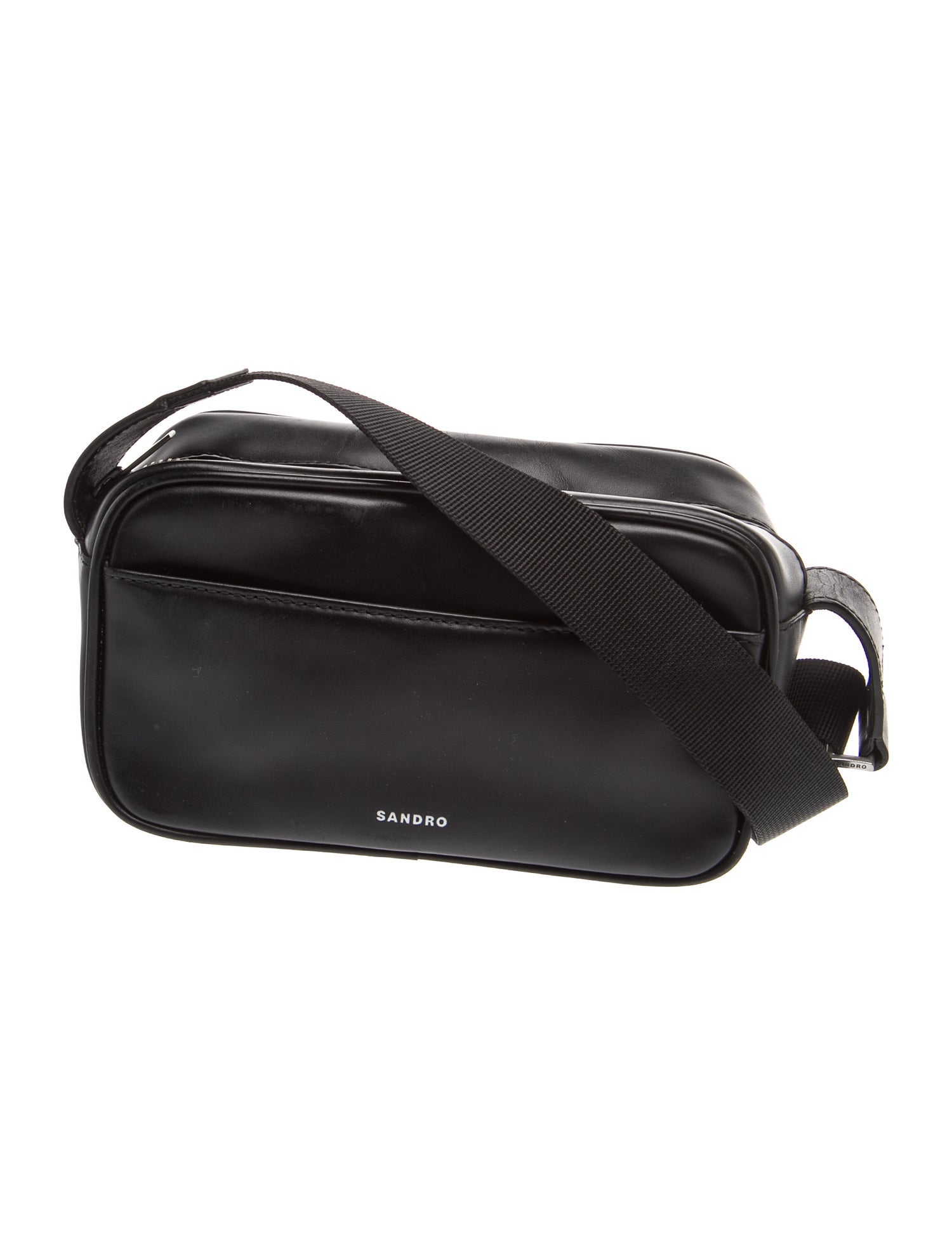 Sandro Leather Crossbody Bag