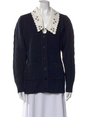 Pre-owned Sandro Linen Sweater In Black