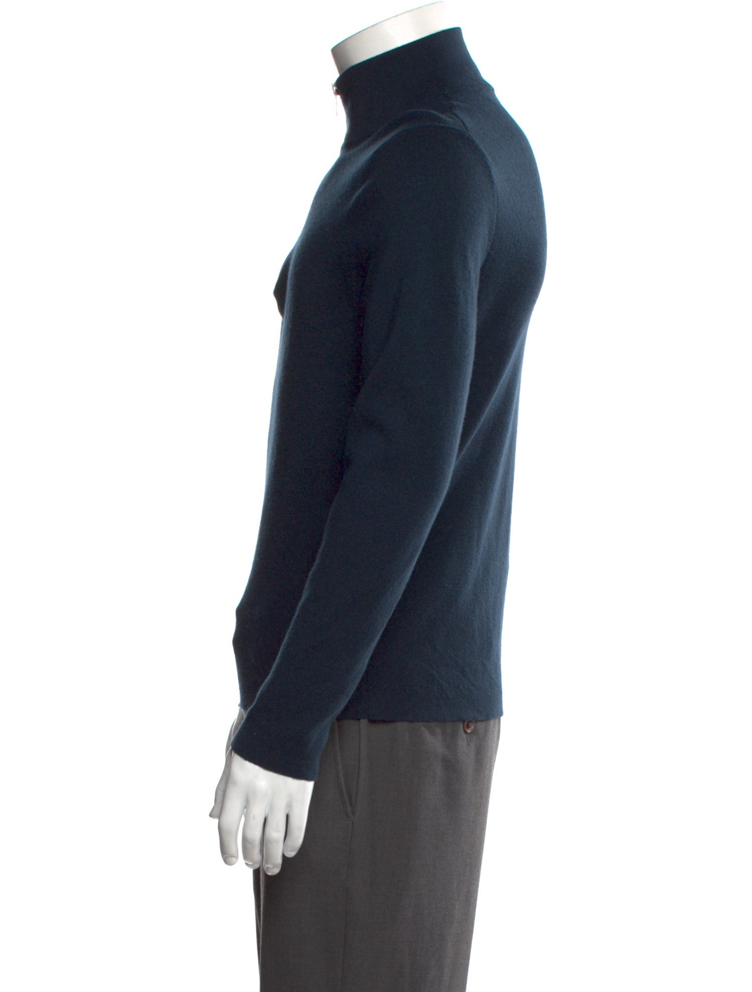 Sandro Wool Mock Neck Pullover
