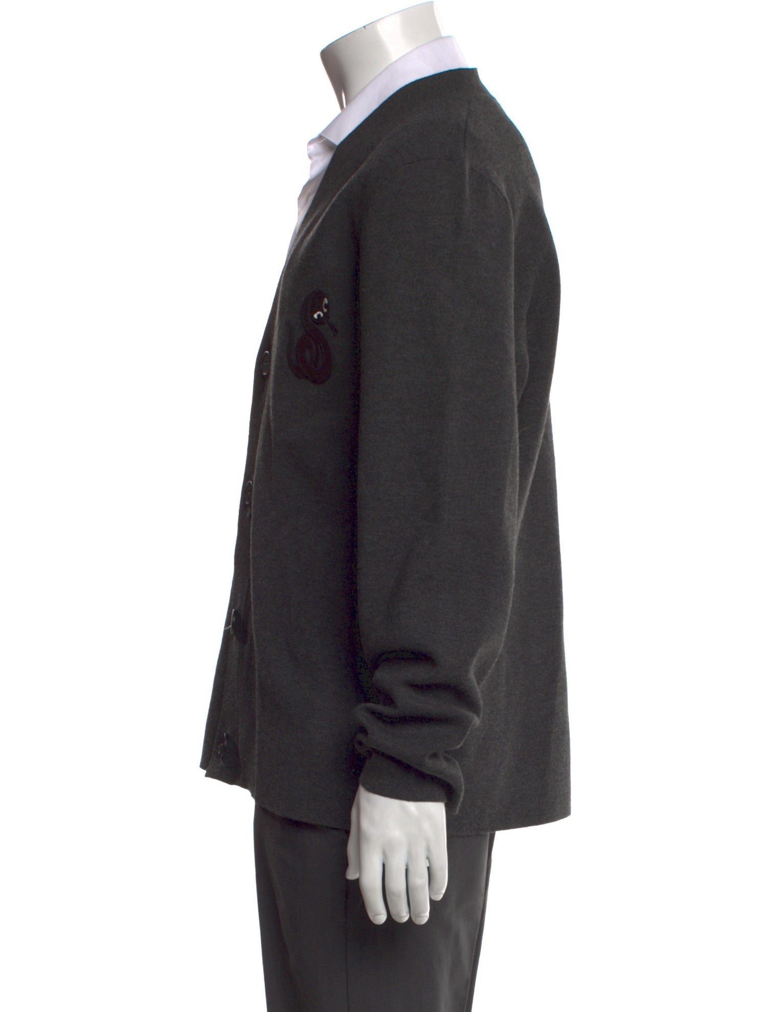 Sandro V-Neck Long Sleeve Cardigan