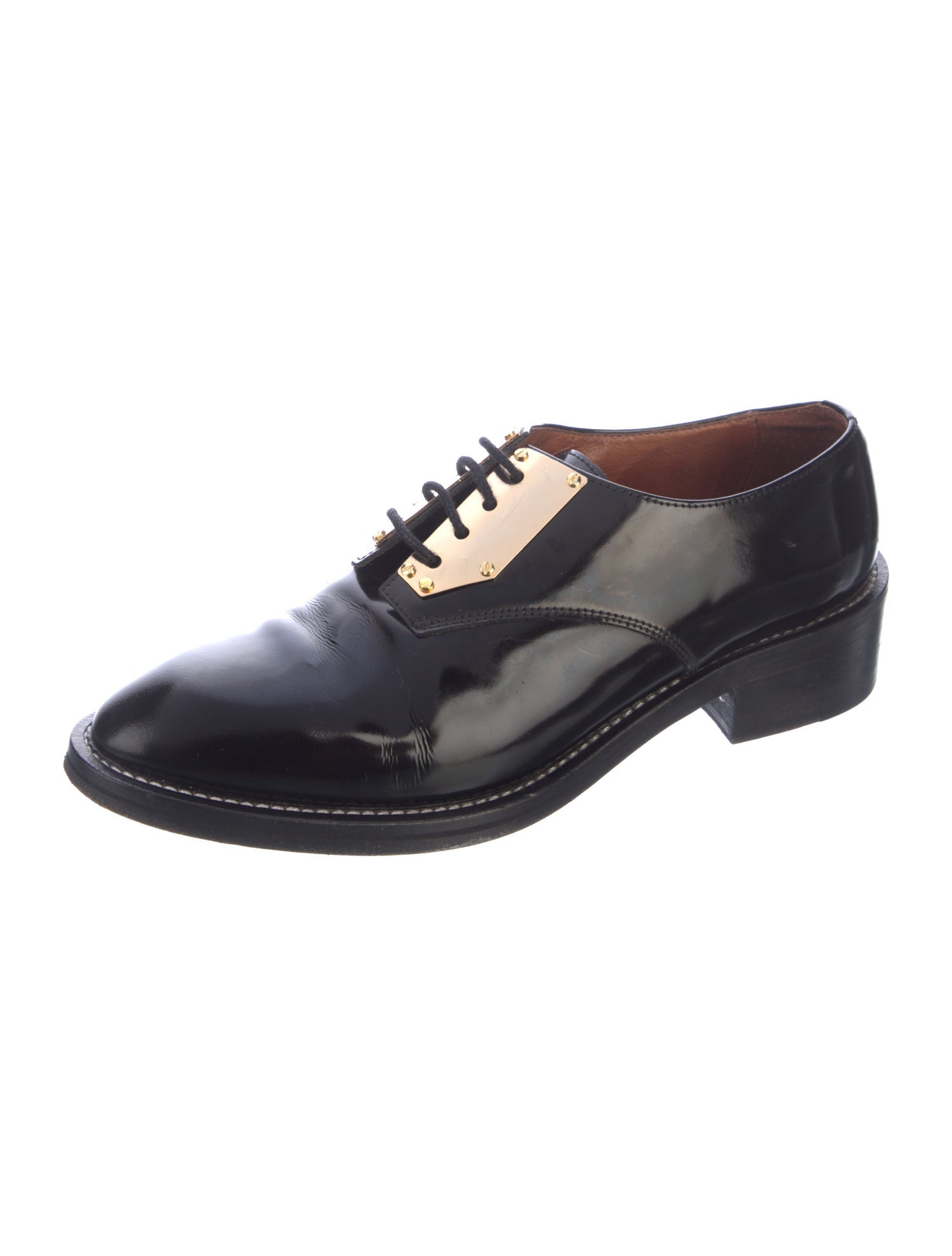 Sandro Patent Leather Oxfords