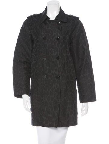 Sandro Printed Coat