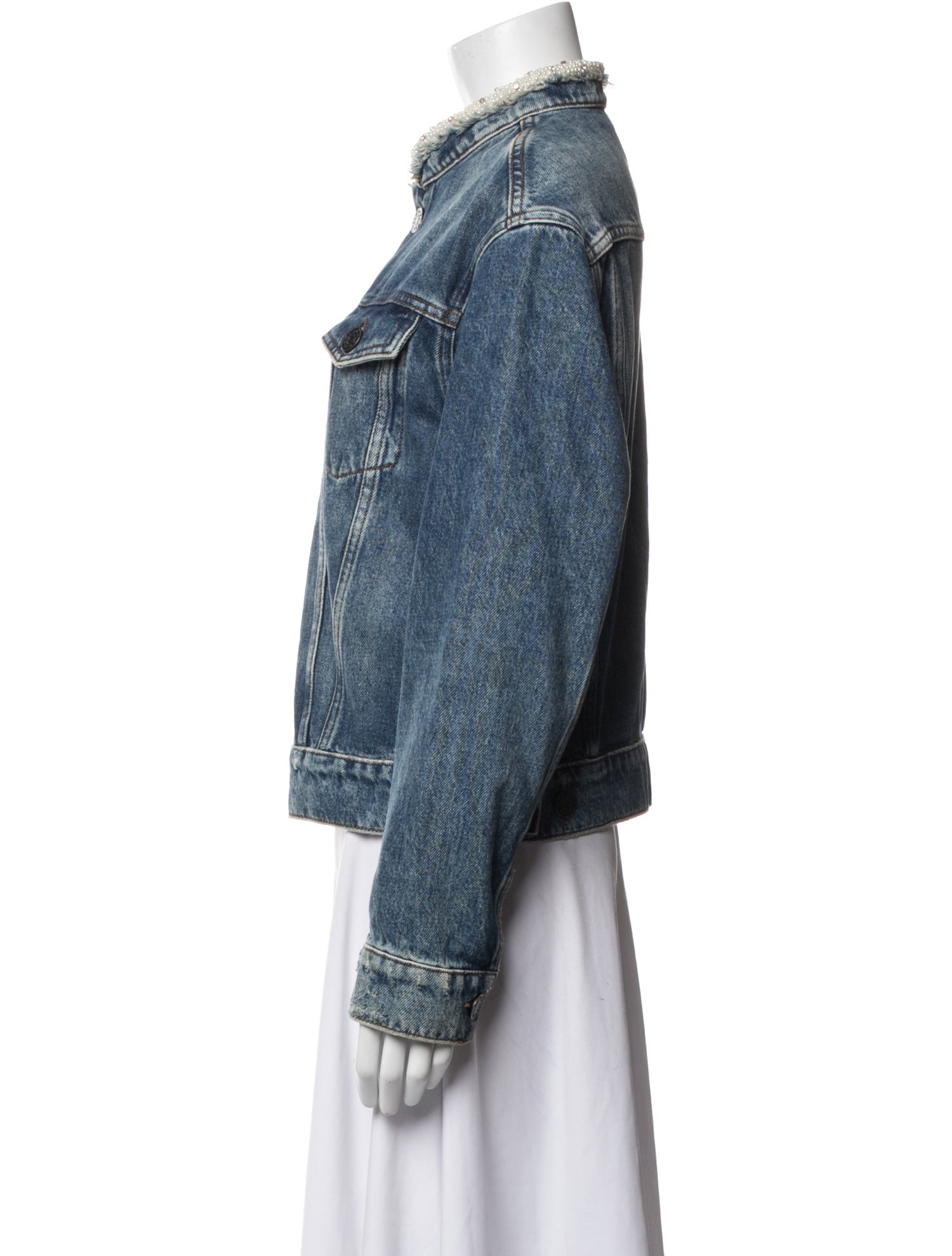 Viktor & Rolf Denim Jacket - Blue Jackets, Clothing - VIK25556