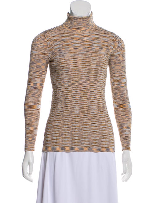Sandro Turtleneck Long Sleeve Top
