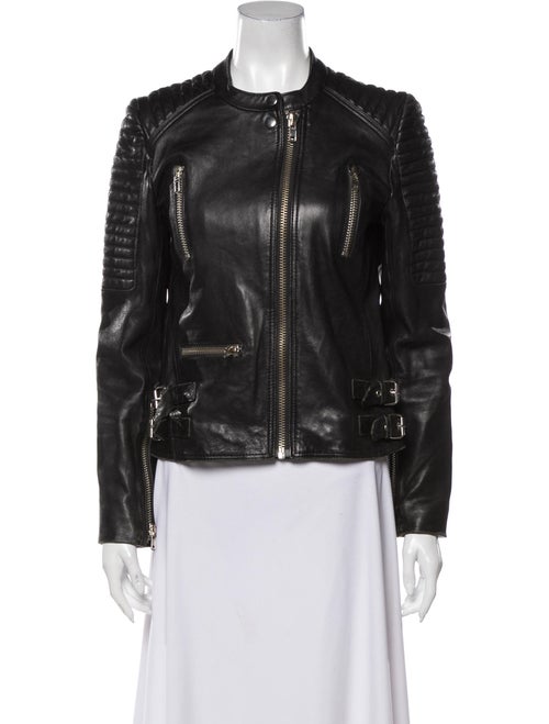 Sandro Biker Jacket Black