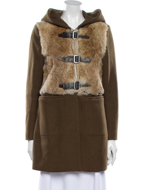 Sandro Wool Coat Wool