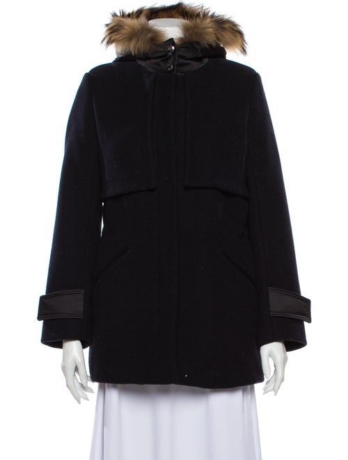 Sandro Wool Coat Wool