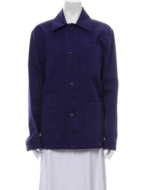 Sandro Utility Jacket Blue