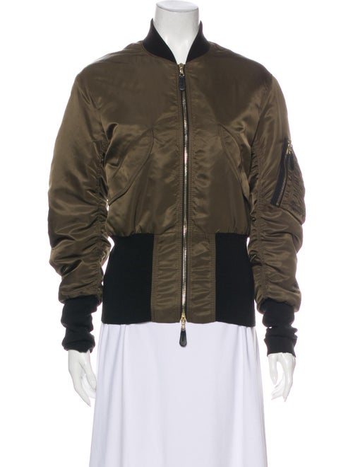 Sandro Bomber Jacket Green
