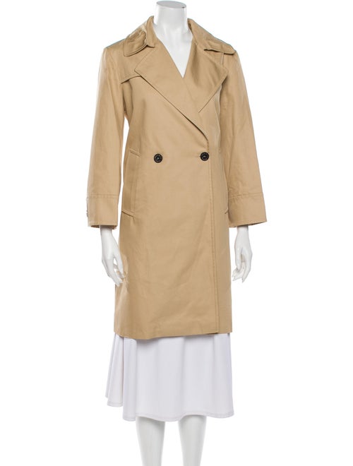 Sandro Trench Coat Brown