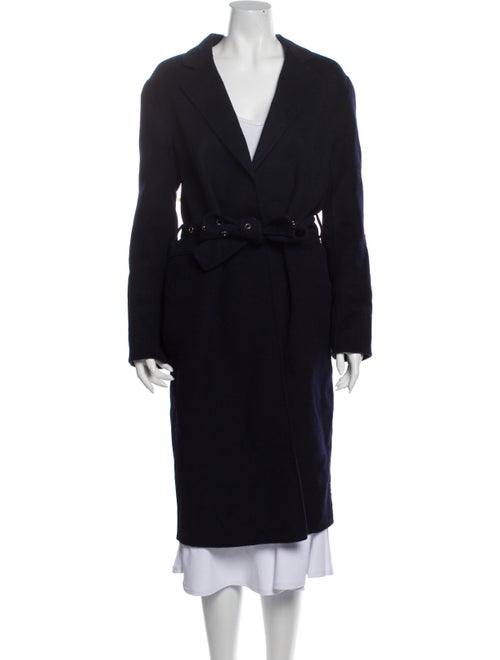 Sandro Wool Trench Coat Wool