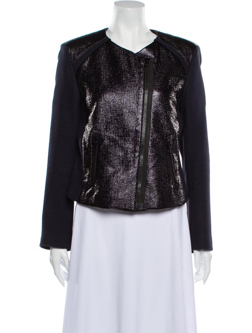 Sandro Evening Jacket Blue