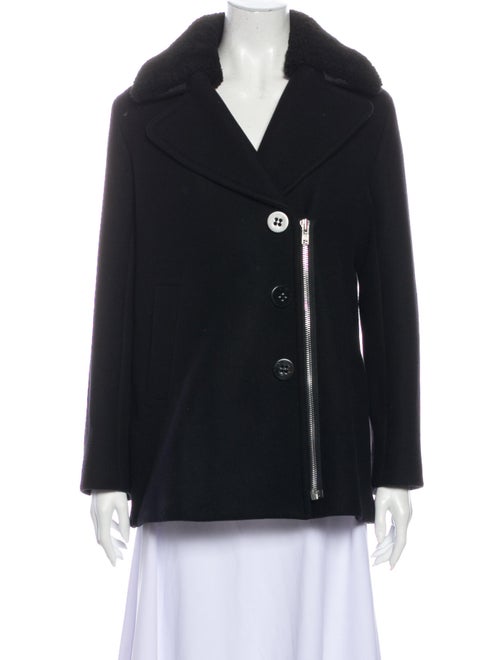 Sandro Wool Jacket Wool