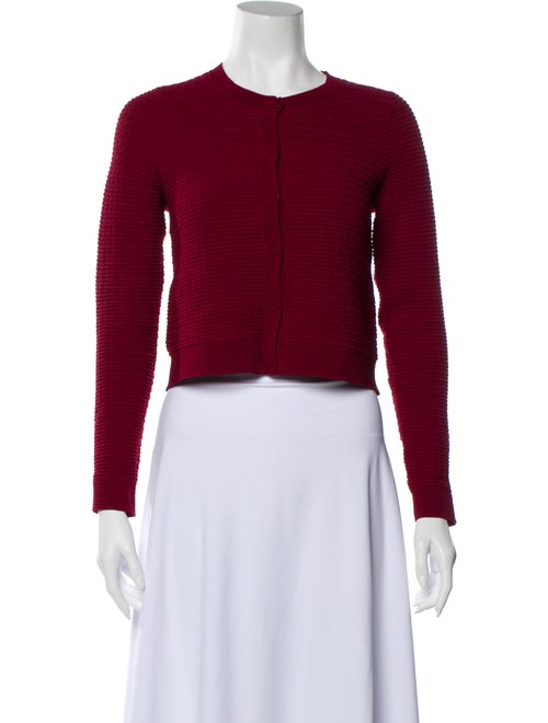Sandro Crew Neck Sweater Red