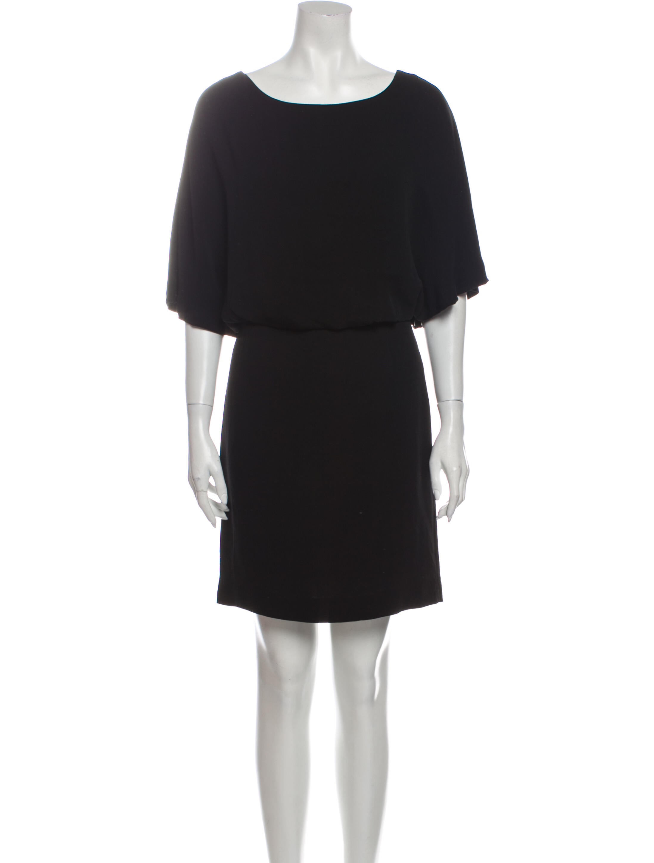 Sandro Bateau Neckline Mini Dress