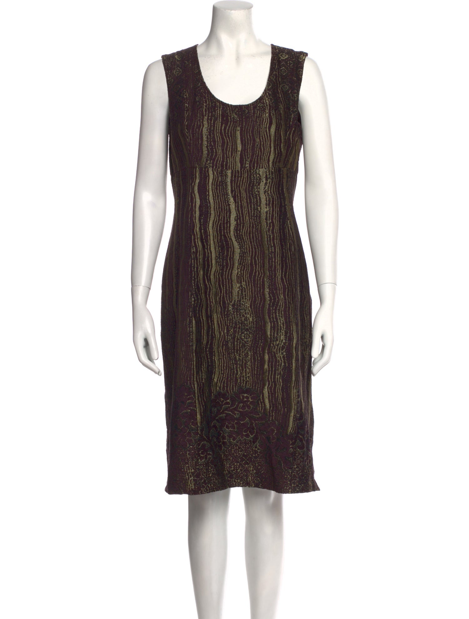 Sui by Anna Sui Printed Knee-Length Dress