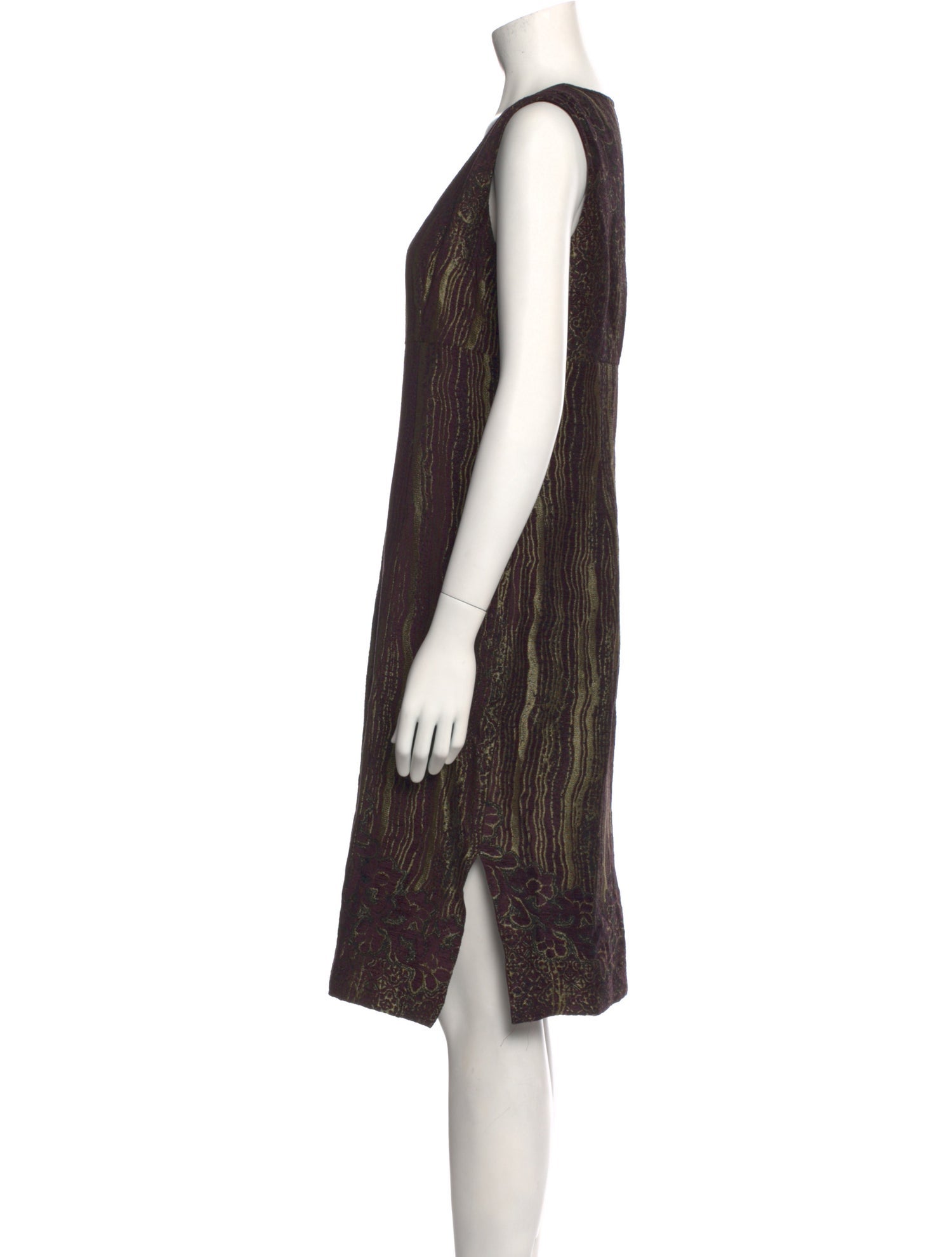 Sui by Anna Sui Printed Knee-Length Dress