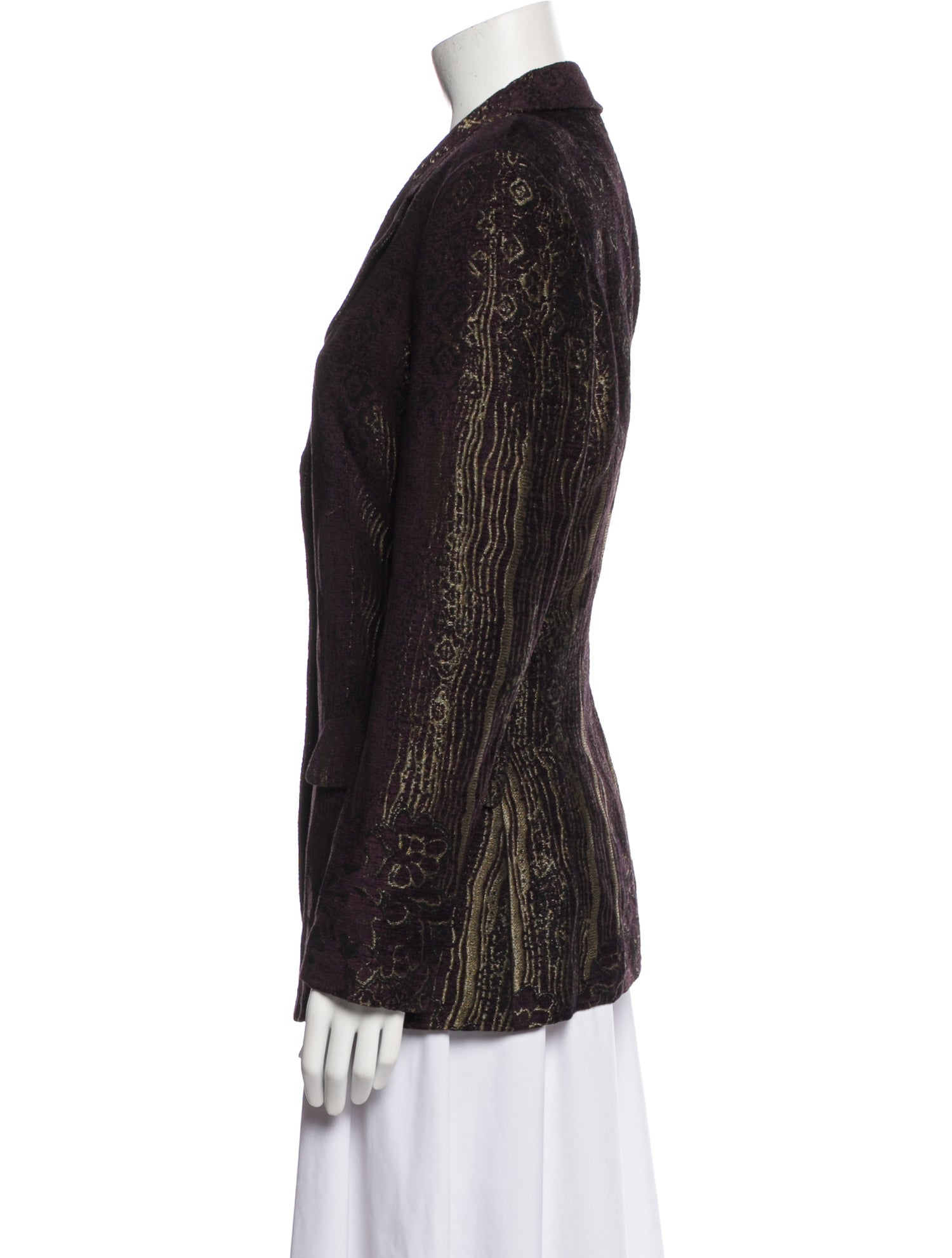 Sui by Anna Sui Striped Blazer