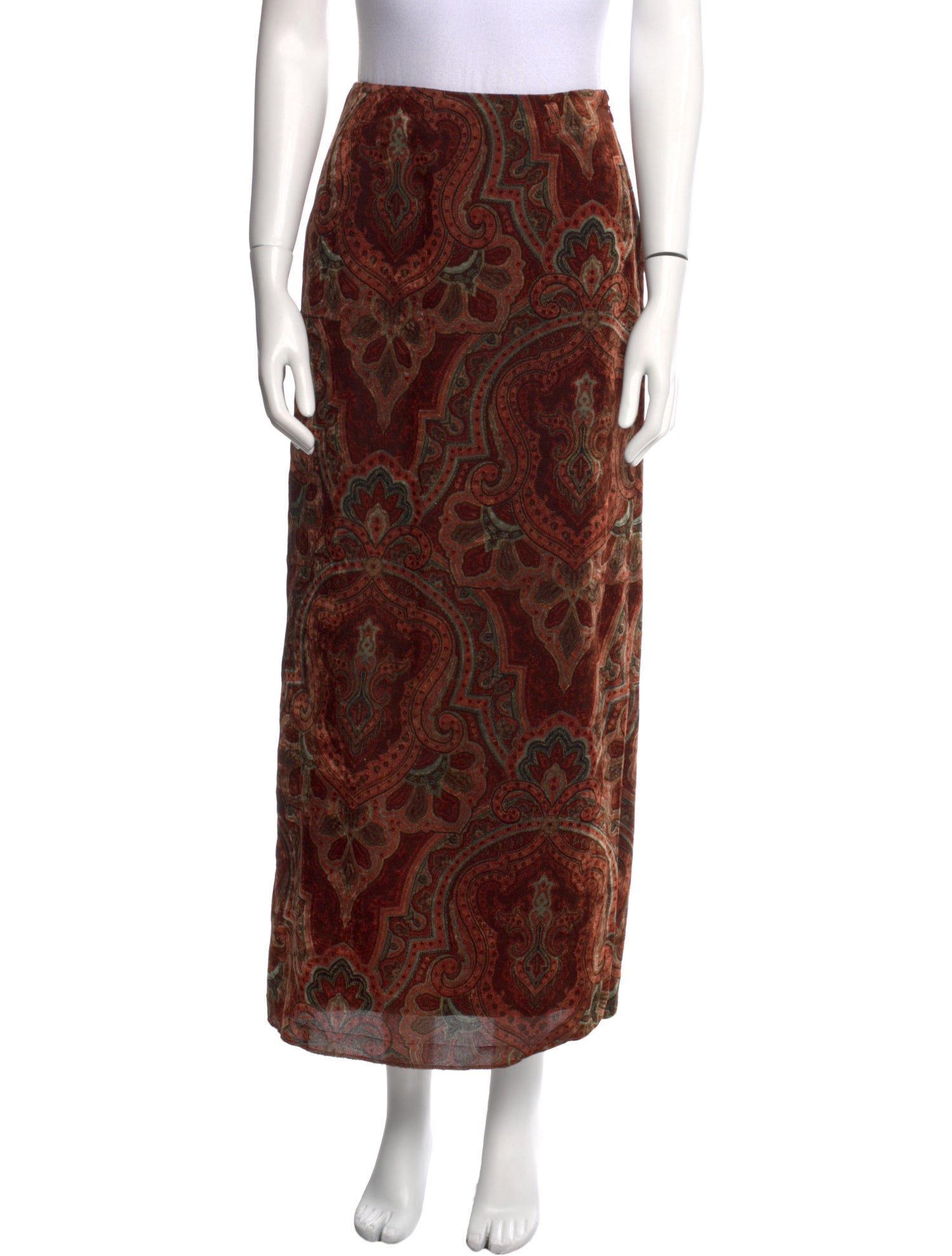 Sui by Anna Sui Printed Midi Length Skirt