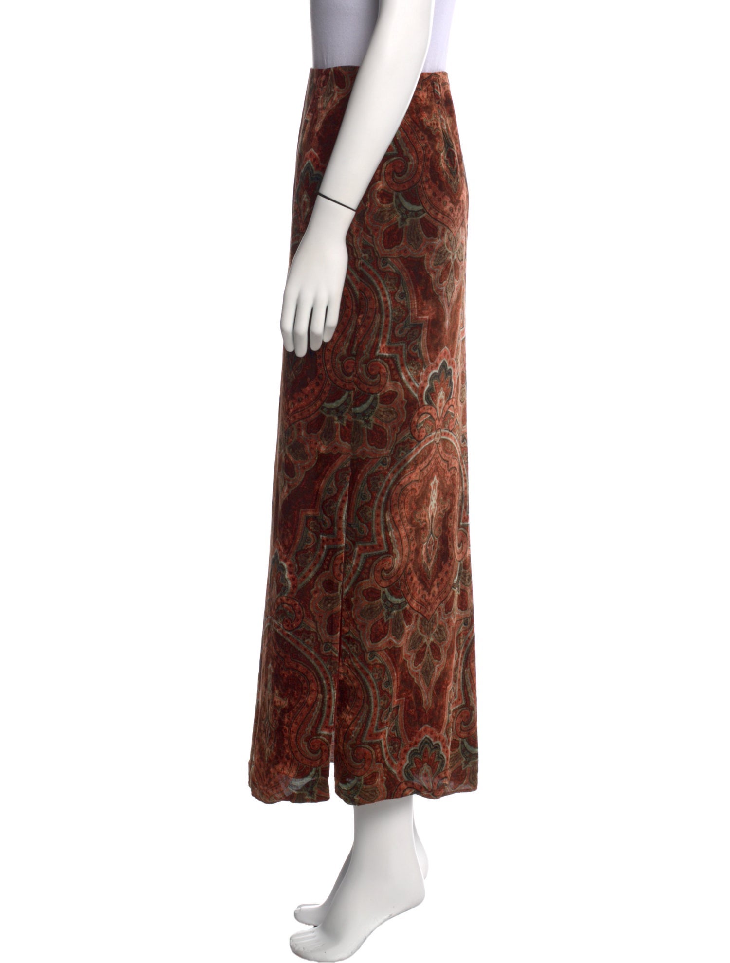 Sui by Anna Sui Printed Midi Length Skirt