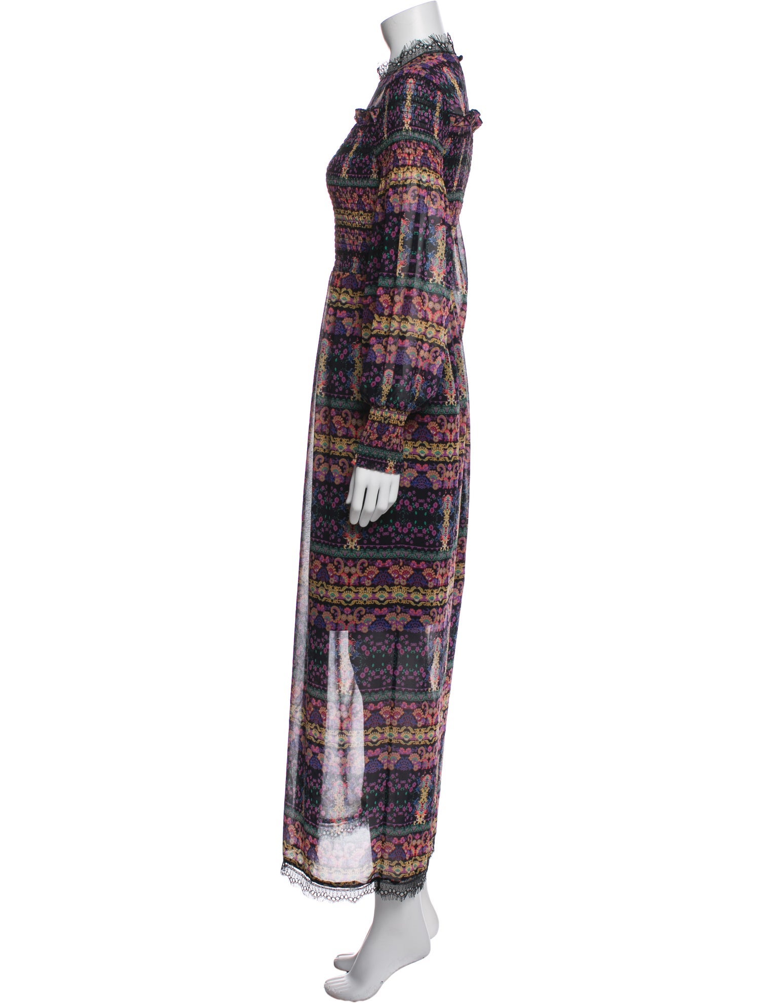 Sui by Anna Sui Printed Long Dress