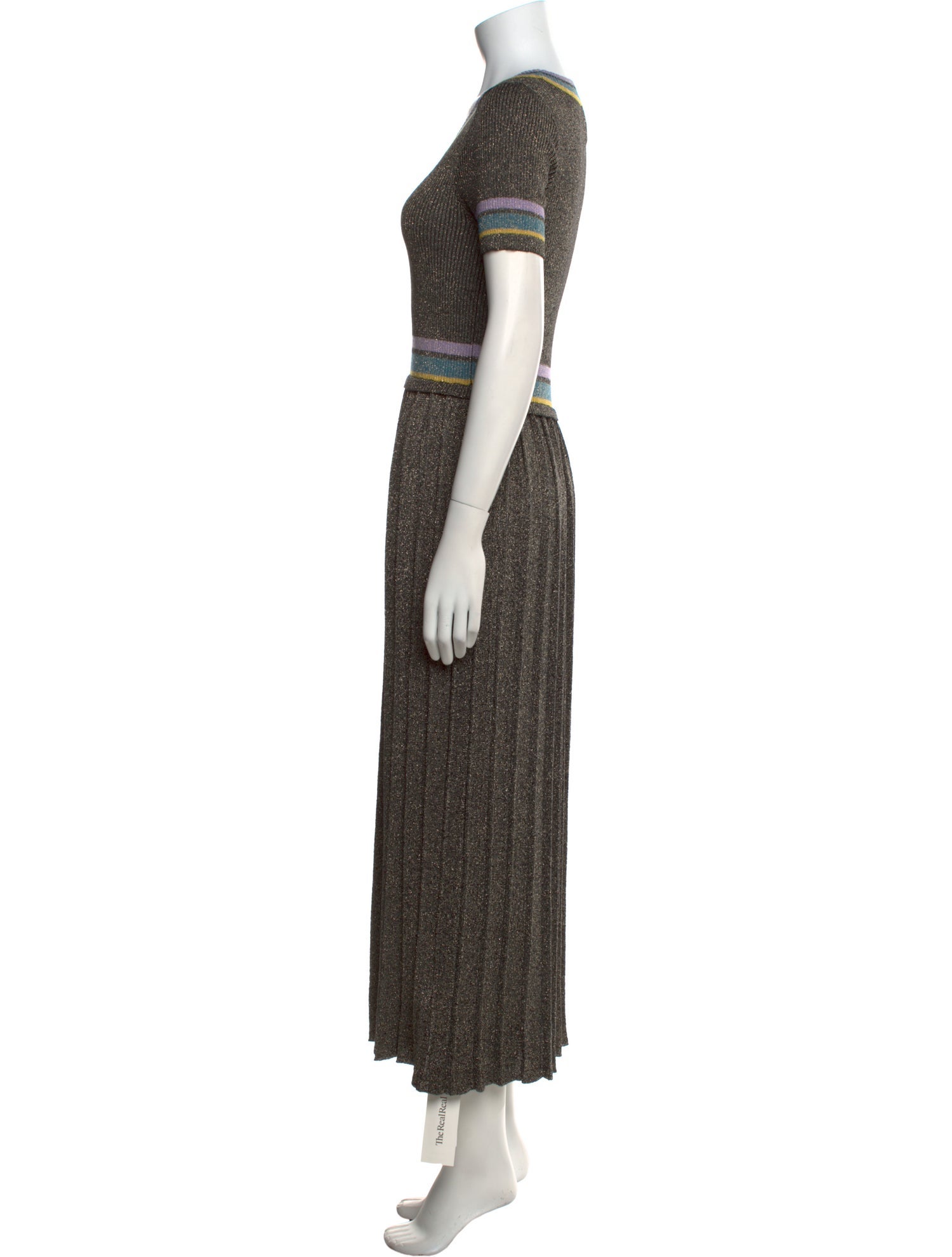 Sui by Anna Sui Striped Long Dress