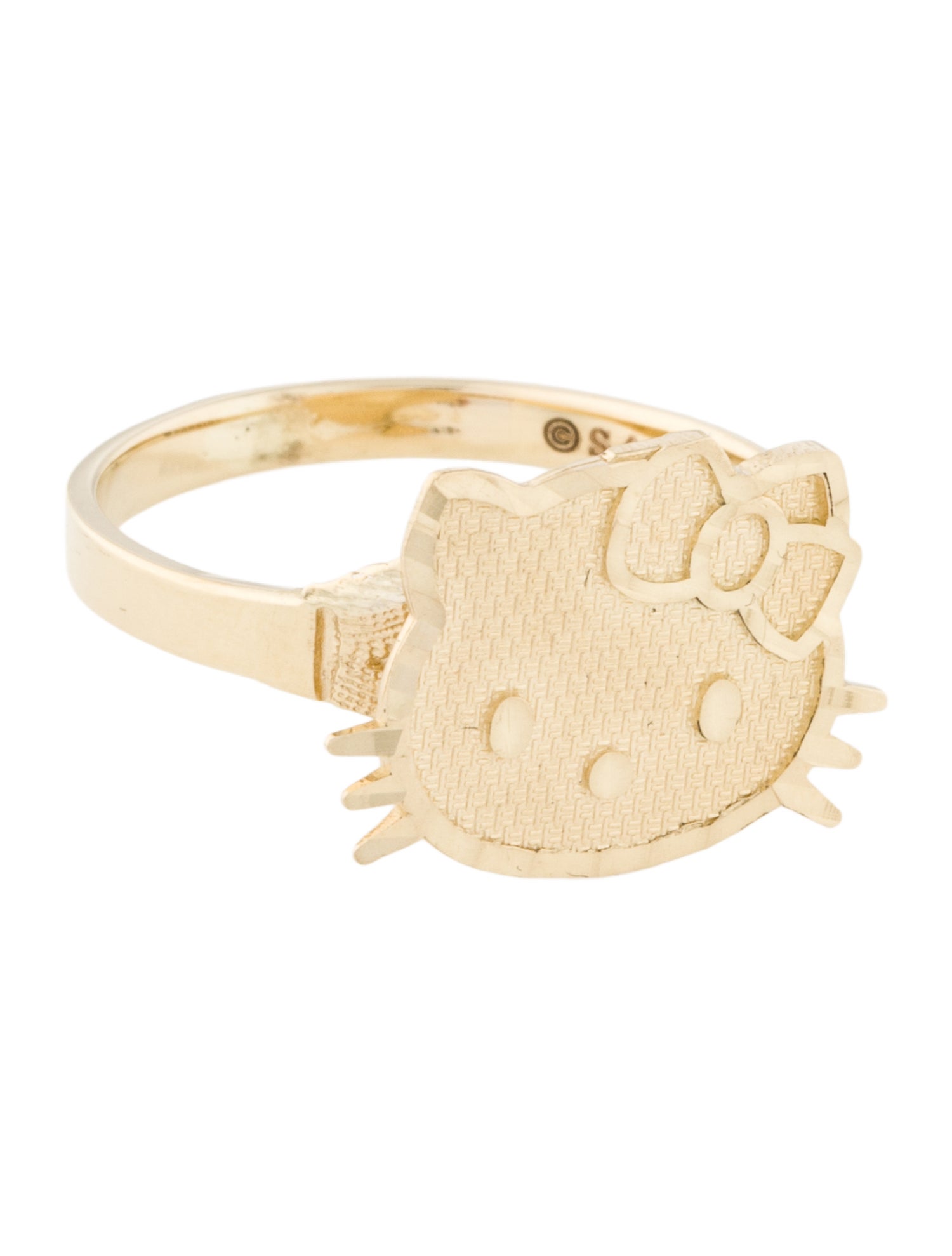 Sanrio 14K Hello Kitty Cocktail Ring